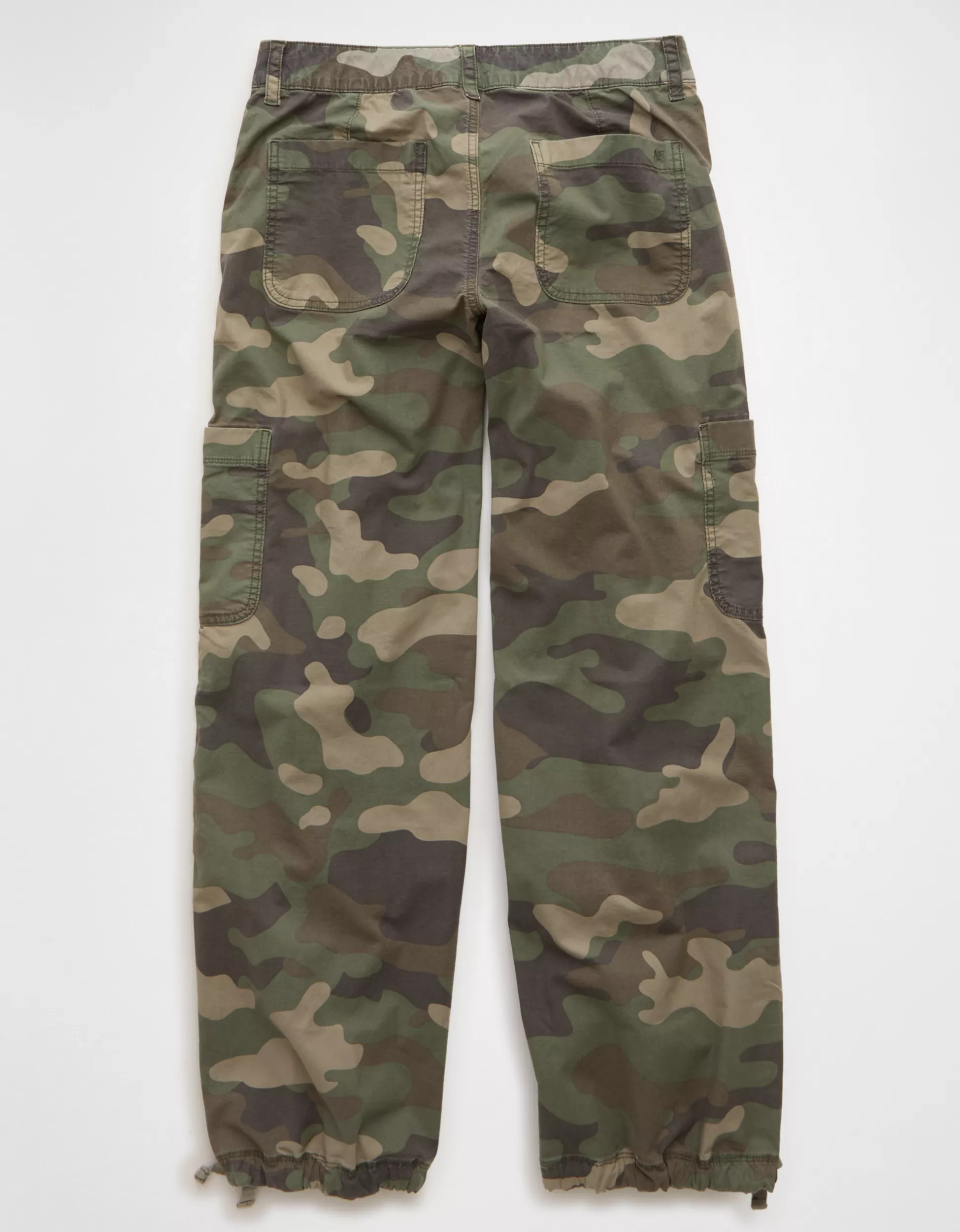AE Camo Mid-Rise Wide-Leg Pant | American Eagle Outfitters (US & CA)