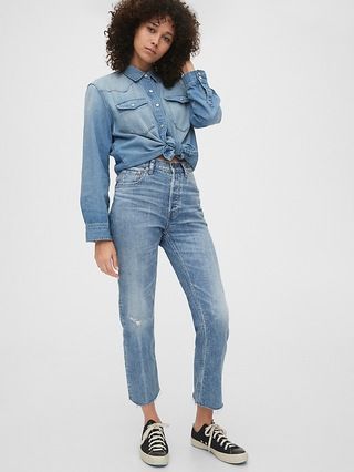 1969 Low Slung Destructed Jeans | Gap (US)