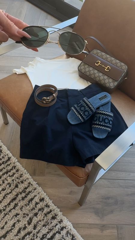 Classic summer OOTD ..amazon bodysuits pack only 5 under $40 sz small 
Shorts sz 2
Gucci sandals sz up 1/2 sz. Linking options at a variety of price points 
This bra is great for tight fitted tops 




#LTKSeasonal #LTKOver40 #LTKStyleTip