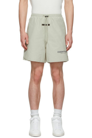 SSENSE Exclusive Green Volley Shorts | SSENSE