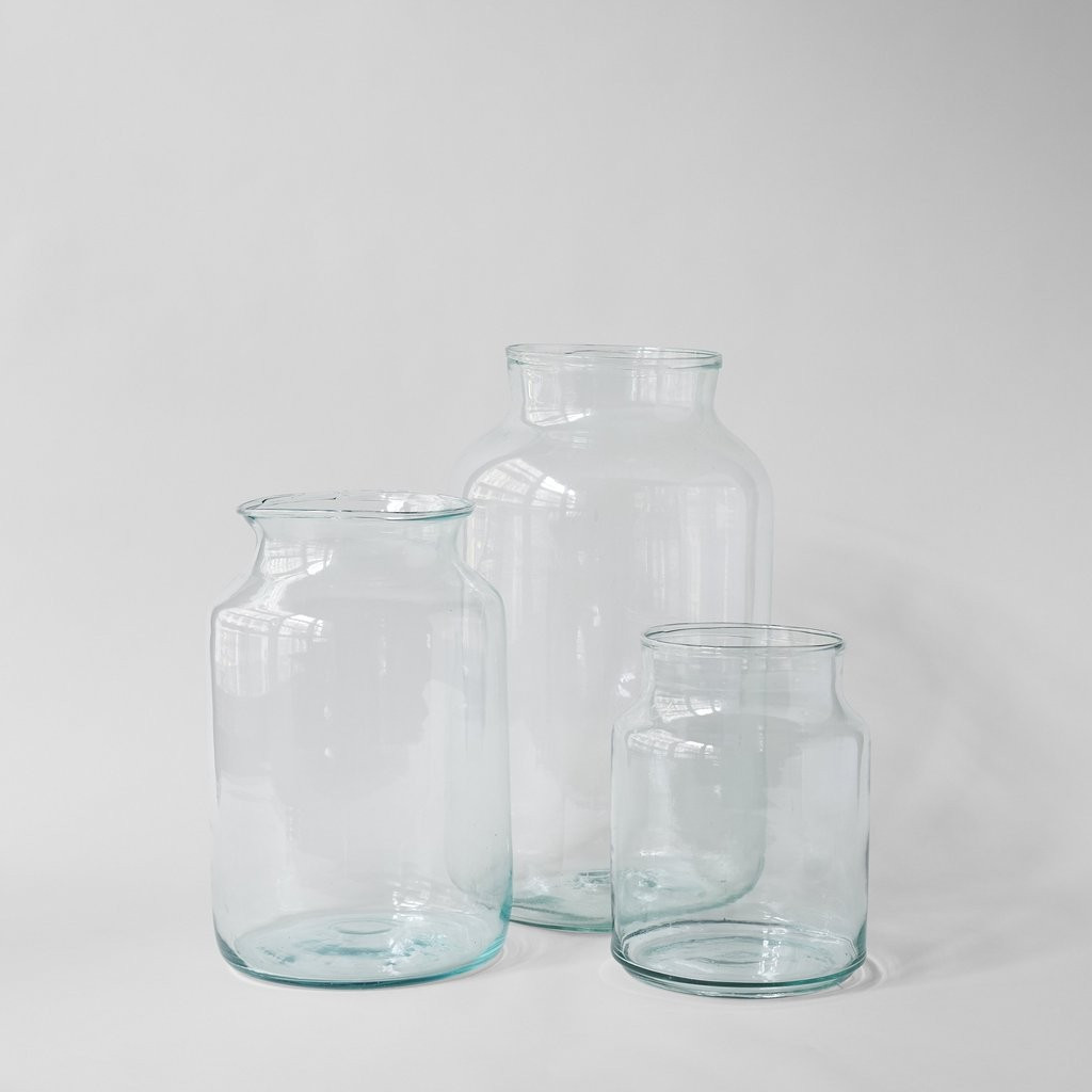 European Recycled Glass Jar | Bloomist
