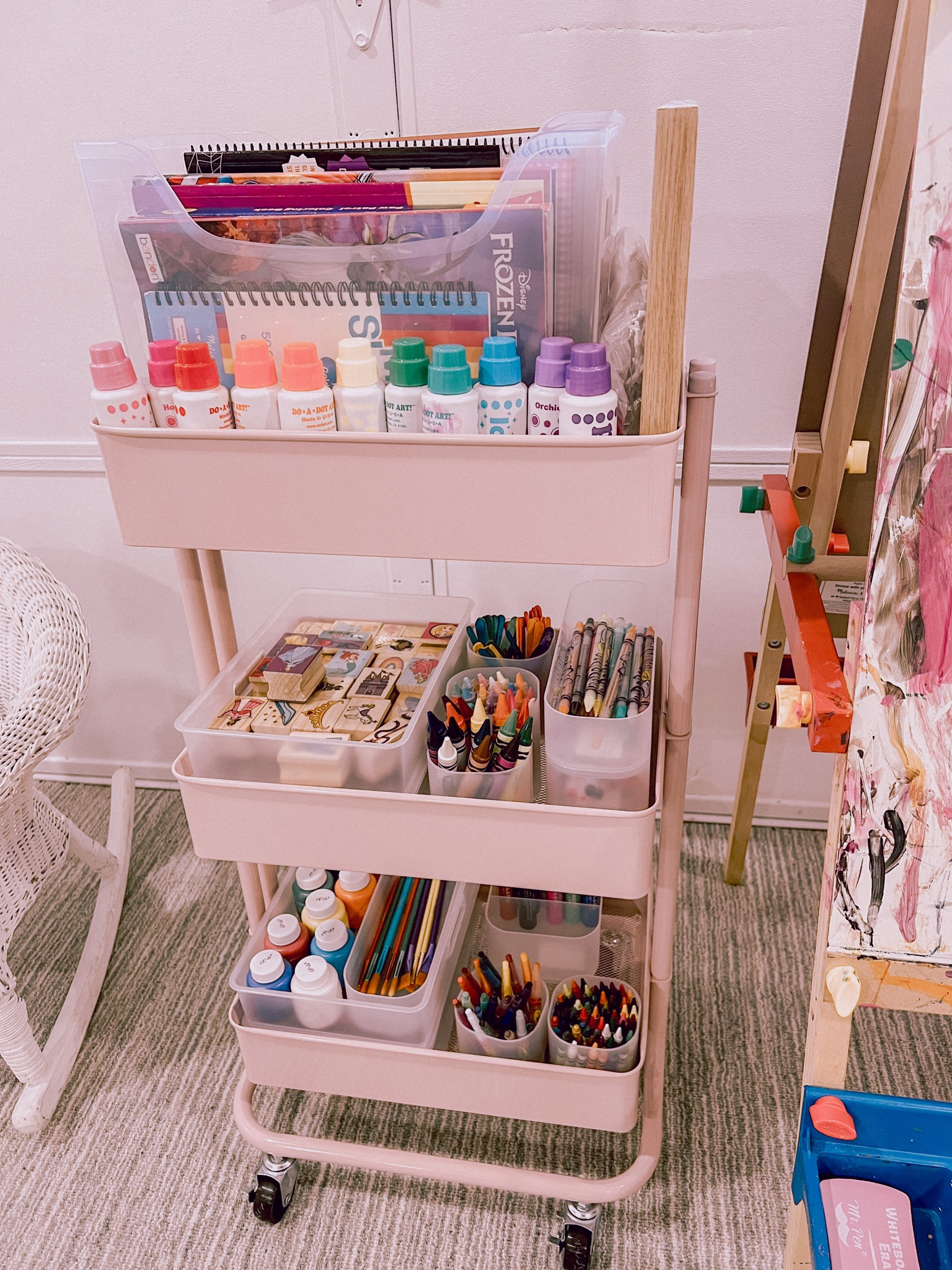🎨🎒 Get ready for a colorful and creative back-to-school season with an Art Cart for your Kids! 🌈🖌️ Give your little artists the tools they need to unleash their imagination and create masterpieces at home. From paints and markers to craft supplies, this art cart has it all! 🎨✂️ Let the creativity flow and make this school year extra special. 📚🎉 #ArtCartForKids

#LTKhome #LTKkids #LTKBacktoSchool