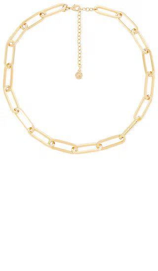 Hera Link Necklace in Gold | Revolve Clothing (Global)