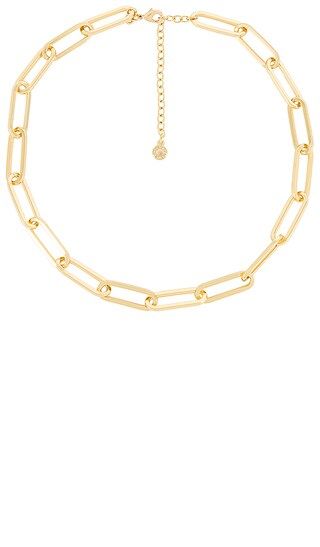 Hera Link Necklace in Gold | Revolve Clothing (Global)