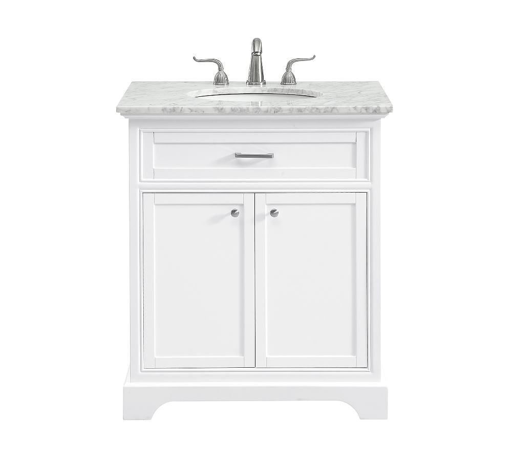 Warner 24-30" Single Sink Vanity | Pottery Barn (US)
