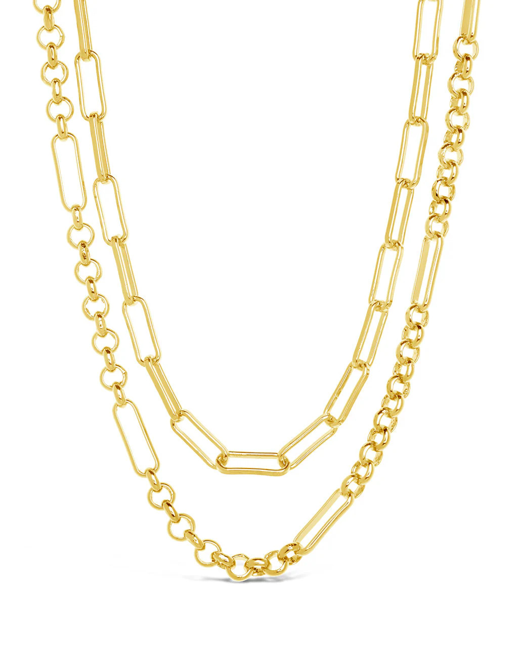 Shirin Layered Chain Necklace | Sterling Forever