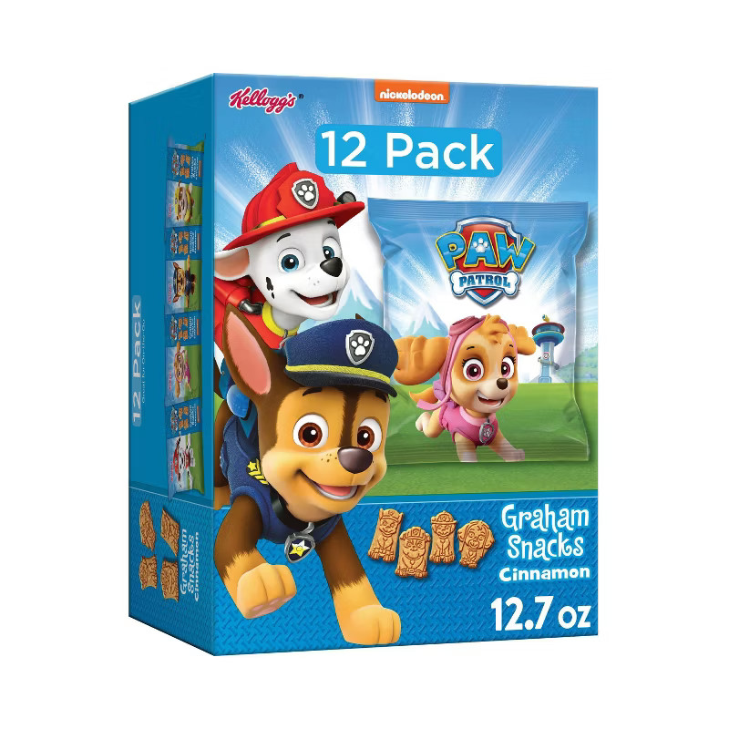 Paw Patrol Grahams Snacks - 12ct | Target
