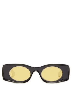 Rectangle acetate sunglasses | Matches (US)