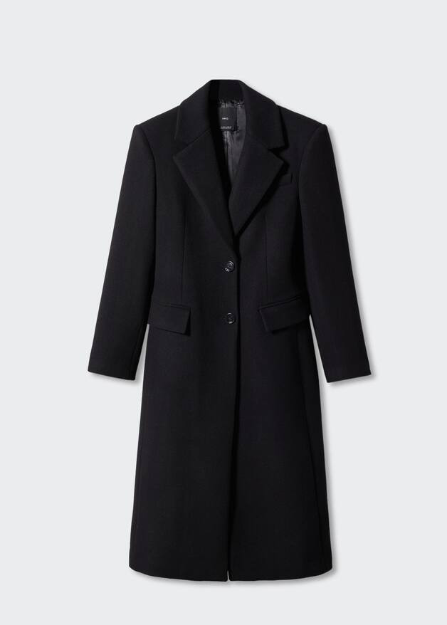 Wool overcoat | MANGO (US)