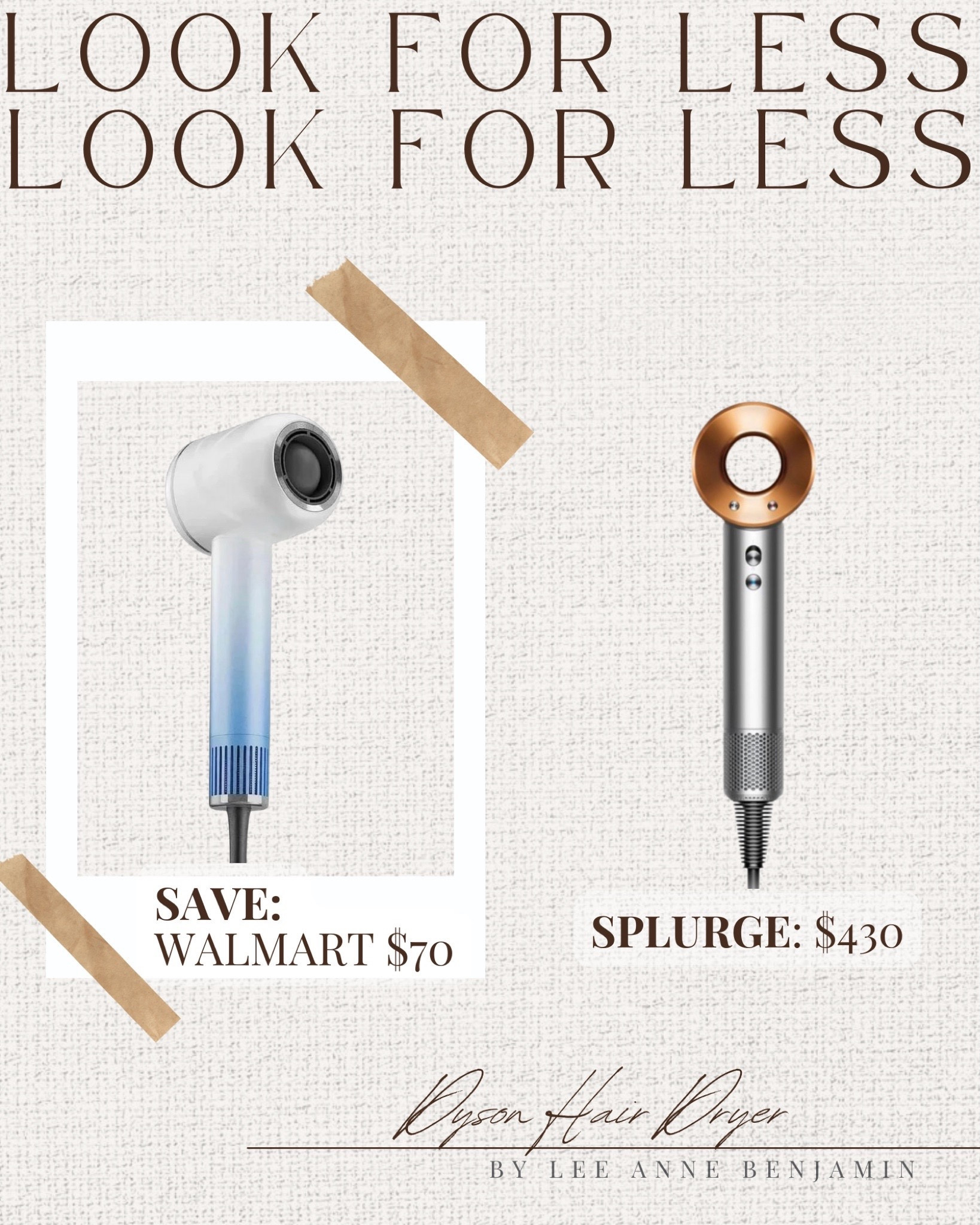 Dyson look for less hairdryer from Walmart! I bought this and absolutely love it 

#LTKfindsunder100 #LTKbeauty #LTKstyletip