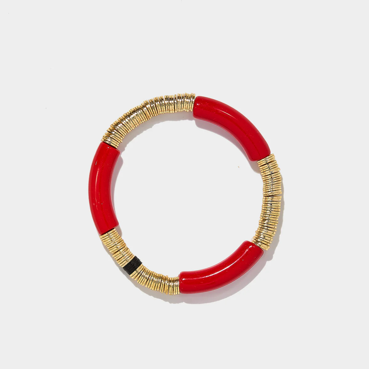 Red Zo Bracelet 6mm | Allie + Bess