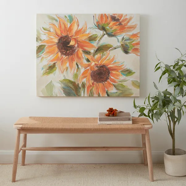 Sunflower Canvas 80x100cm | Dunelm (migrated)