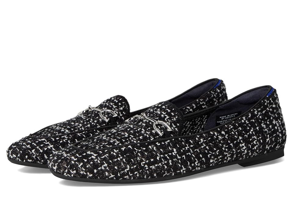 Rothy's The Double Bit Loafers Women's Flat Shoes Twilight Tweed: 7 M, Polyester | Zappos.com