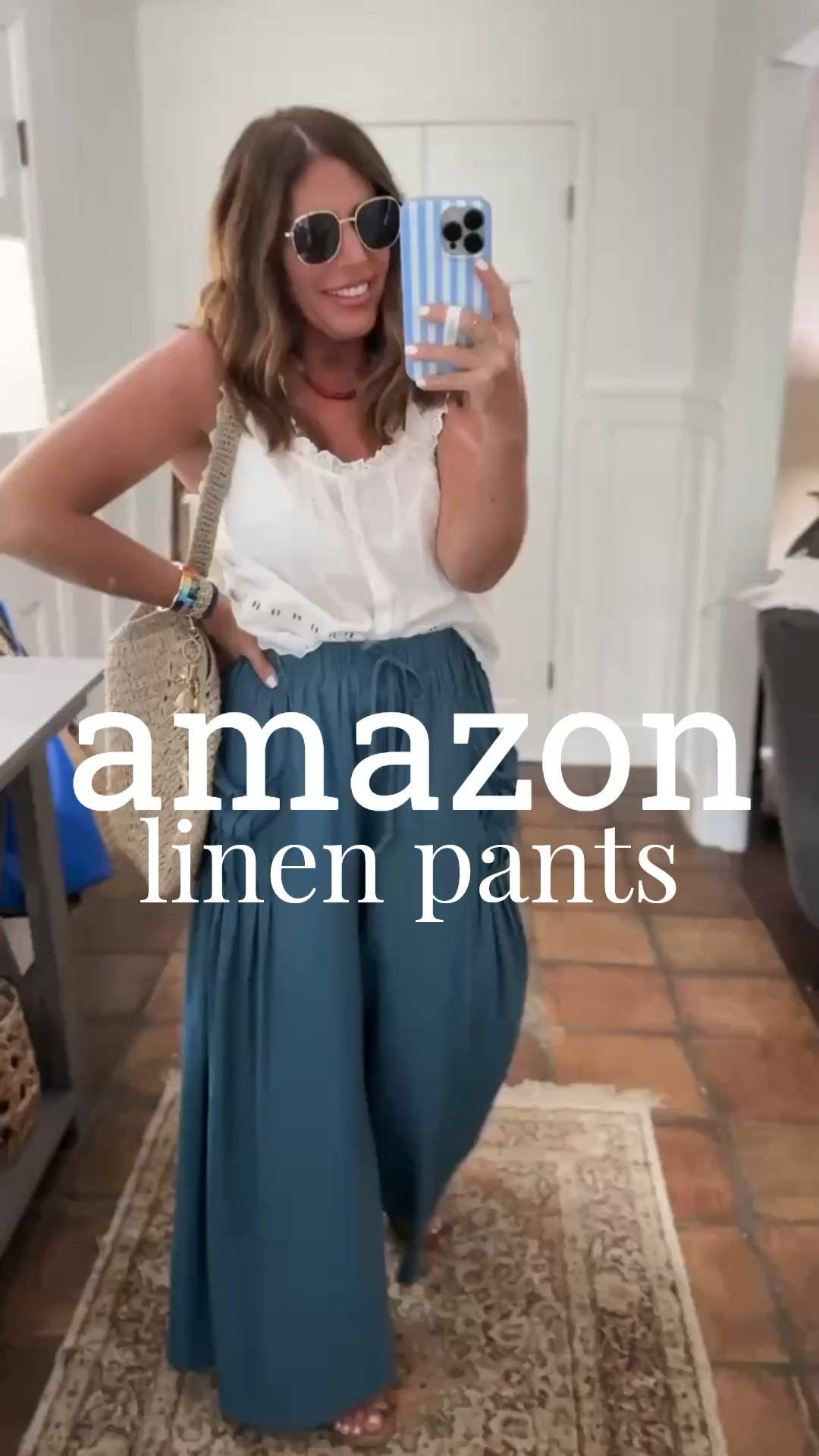 Amazon linen pants / 🚨on sale as low as $28.99🚨

The cutest linen blend pants from Amazon! They have an oversized wide leg and barrel leg fit, and they are so extremely comfy! They come in several colors and they are true to size. I am wearing a medium.

Wear them to work, on vacation and more!

#LTKgrwm #LTKSaleAlert #LTKOver40