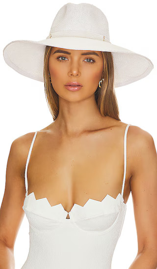 Saylor Hat in White | Revolve Clothing (Global)
