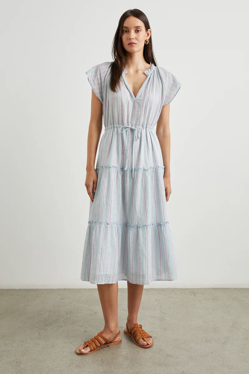 JUNI DRESS - PLACID STRIPE | Rails