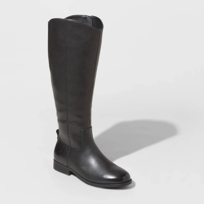 Women's Brisa Faux Leather Riding Boots - Universal Thread™ | Target