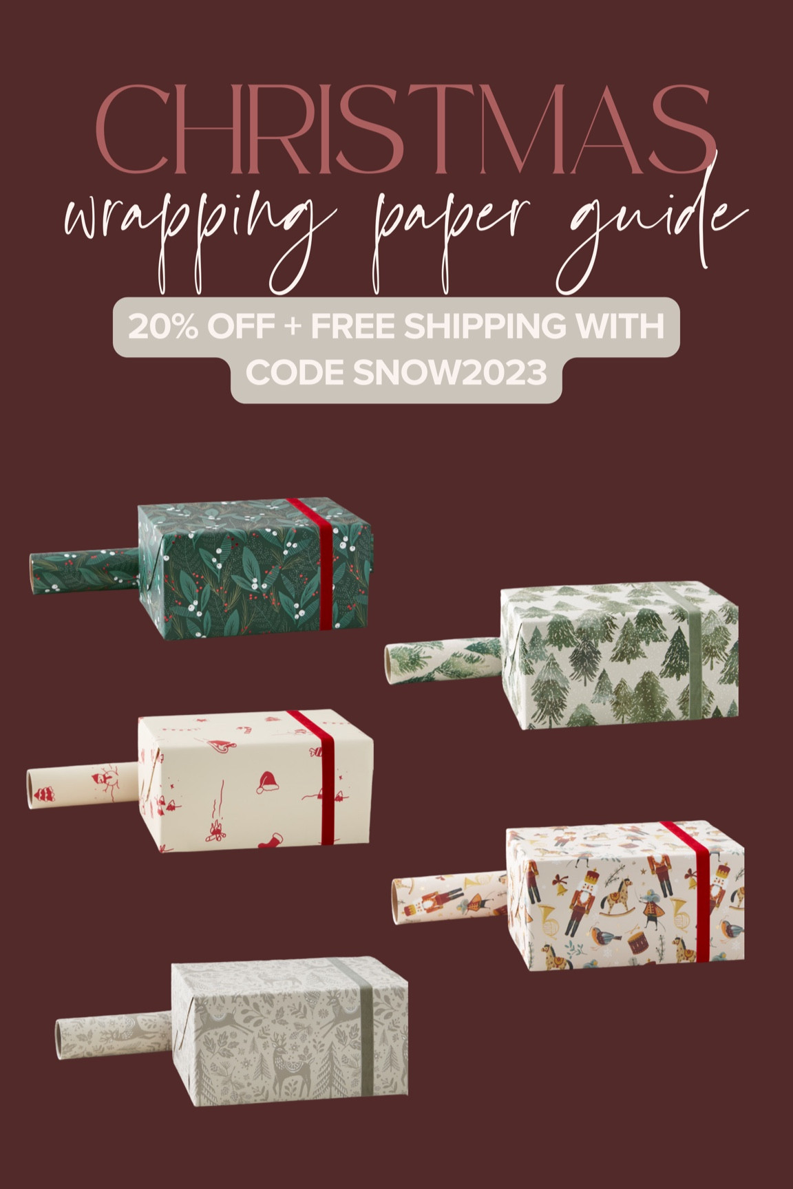 20% off ends today! Stock up now for the holiday season. 