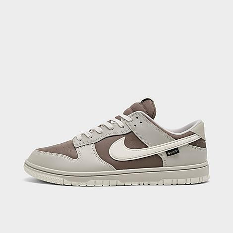 Nike Men's Dunk Low GORE-TEX Casual Shoes in Light Bone/Mink Brown/Sail Size: 7.5 | Finish Line (US)