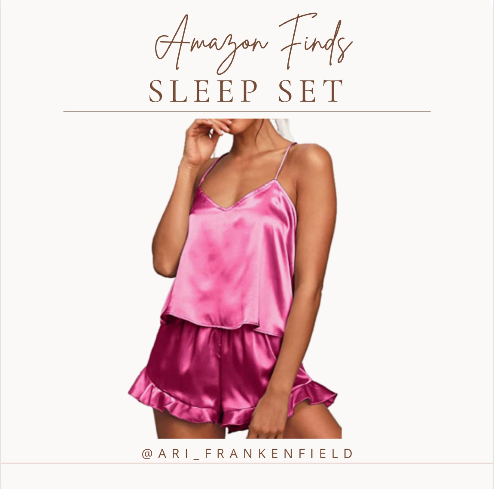 How cute is this pink sleep set! Under $25 and perfect for Valentine’s Day! #mom #sleepset #pajamas #valentines #amazon #under25

#LTKunder50 #LTKSeasonal #LTKstyletip