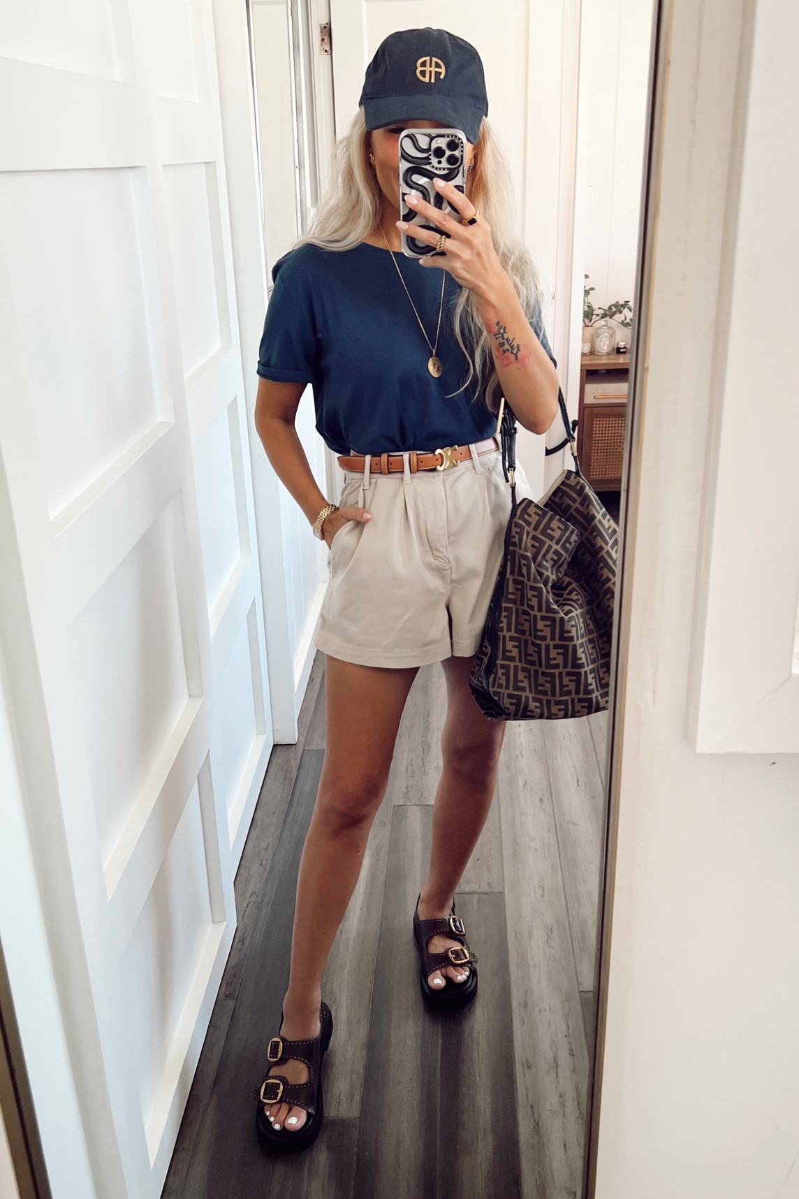 The 90s called and it wants my outfit back 😅😂 Very comfy outfit feat my amazing chino shorts from FP. Wearing a size 0. Literally so chic, classic and timeless! My absolute fave! (Top and shoes will be linked on my insta!) 

#LTKtravel #LTKstyletip #LTKunder100