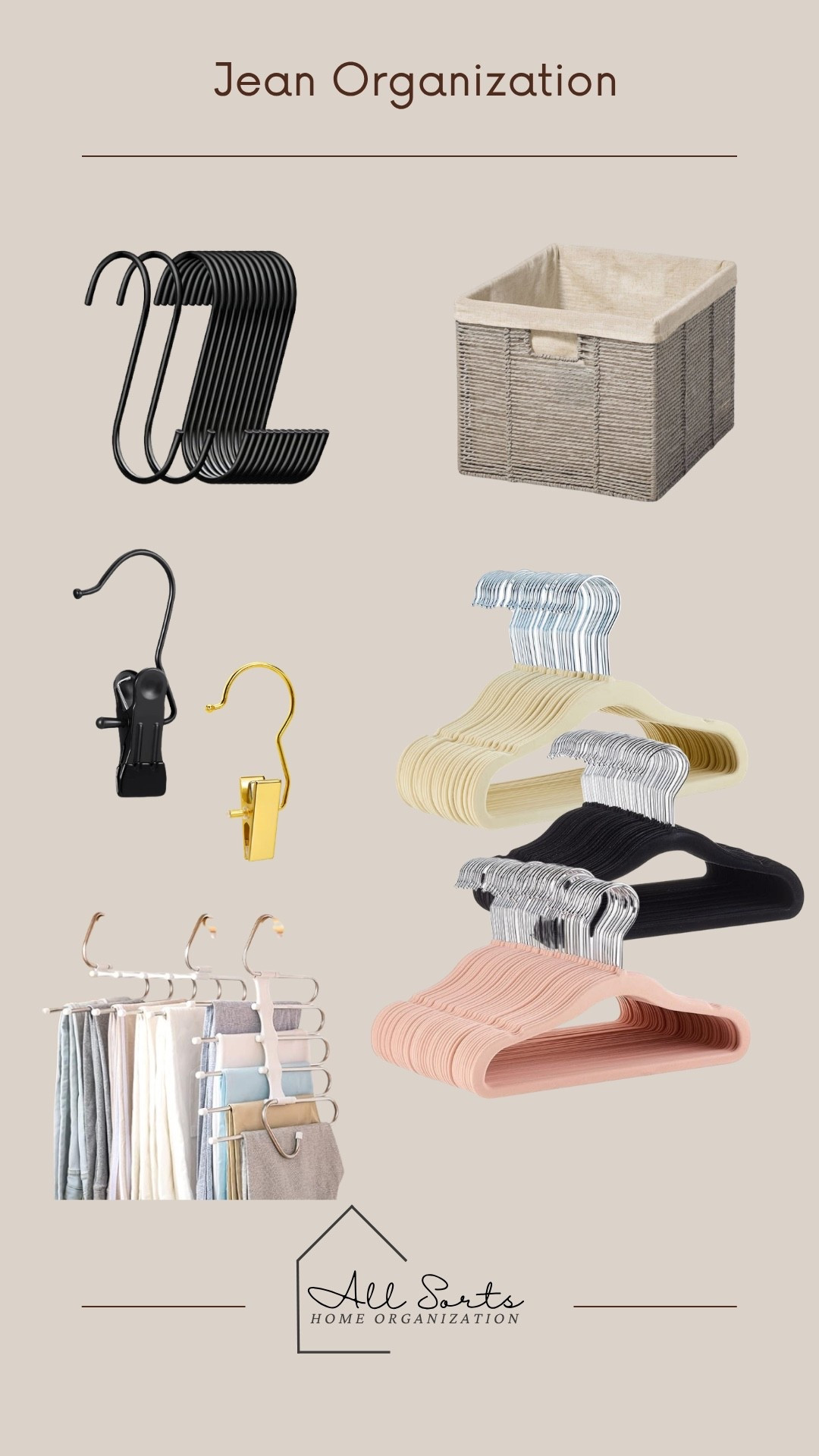 Some of my favorite products for Jean organization! #jeans #closetproducts

#LTKHome