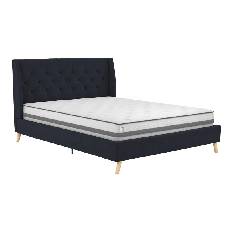 Novogratz Her Majesty Upholstered Platform Bed | Wayfair | Wayfair North America