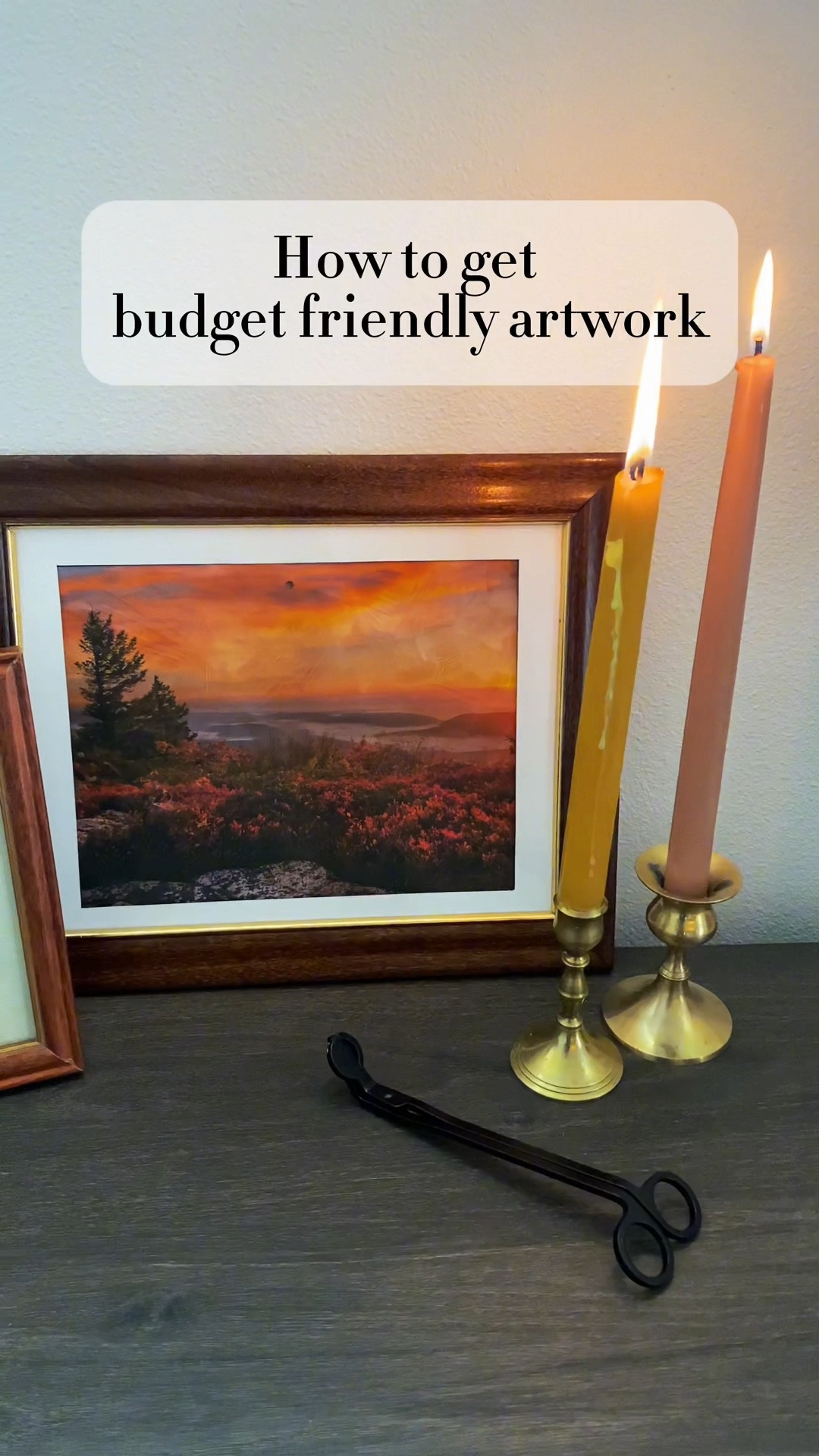 How I made this artwork for under $5 …

$2 - thrifted frame 
$0.50 - paint
$2 matte mod podge 
Free - calendar 

TOTAL: $4.50 

#thrifting #budgethomedecor #diyartwork 

#LTKhome