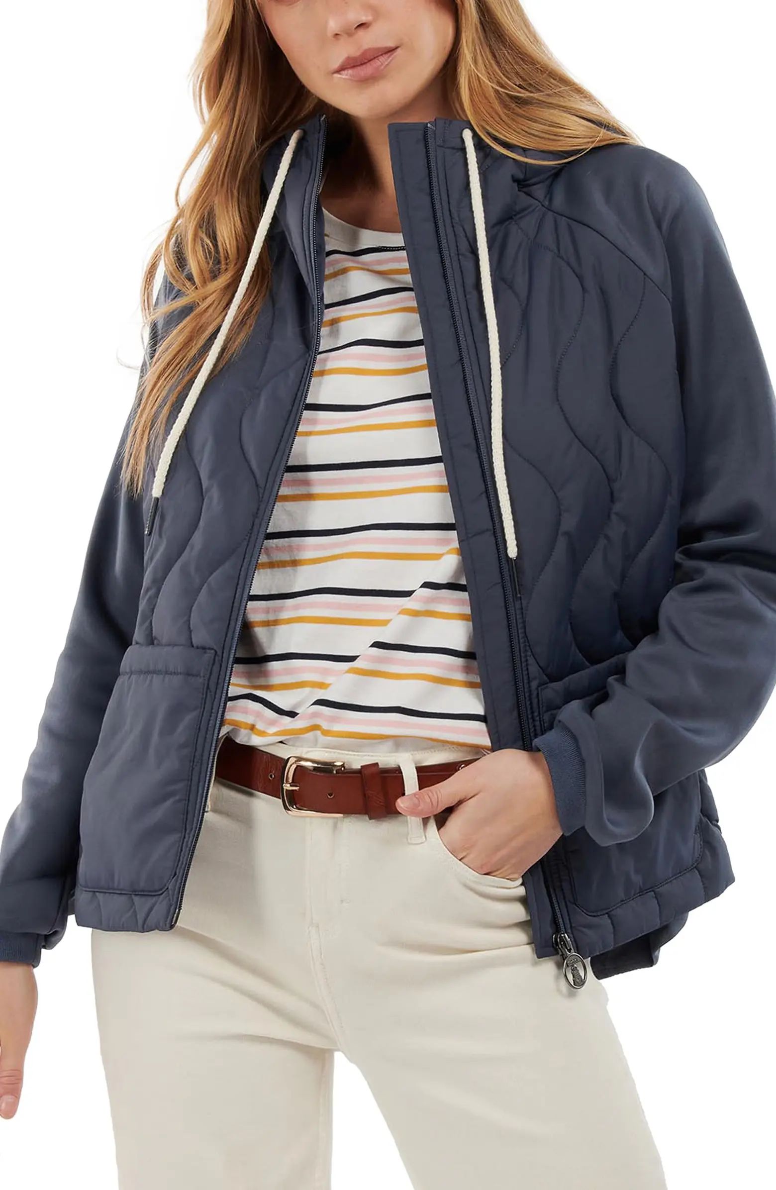 Barbour Stratmore Quilted Hooded Jacket | Nordstrom | Nordstrom