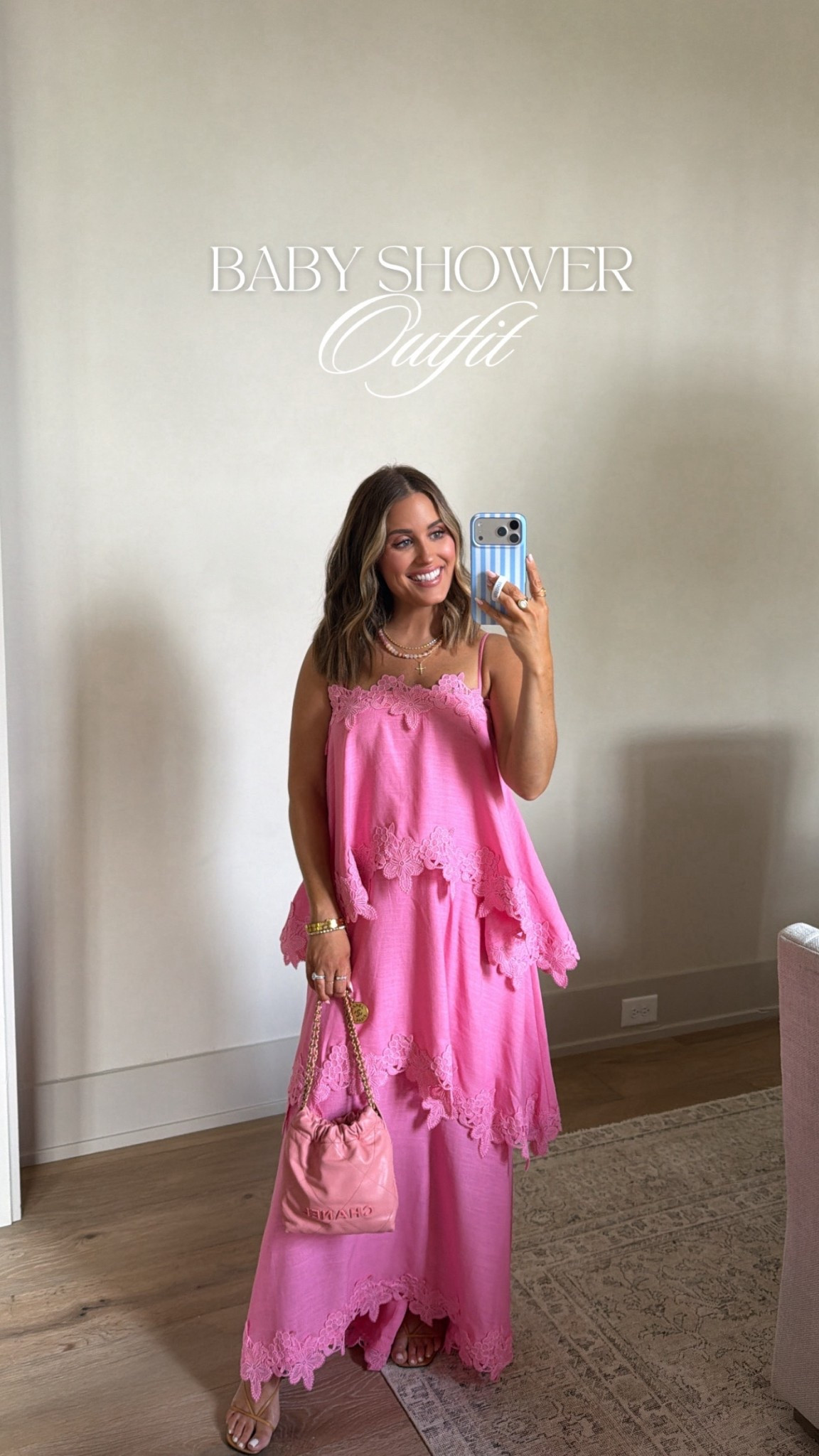 This dress is a stunner & would be perfect for any spring/summer event- showers, parties, weddings, etc! Very flattering& comfortable to wear! Straps are adjustable & bump friendly. Color POPS & looks so pretty on all skin tones/hair color. Will also link some other faves!

Currently 16 weeks pregnant. 

Wedding guest dress, baby shower, pink dress, maxi dress, bump friendly 

#LTKBump #LTKgrwm #LTKmomlife