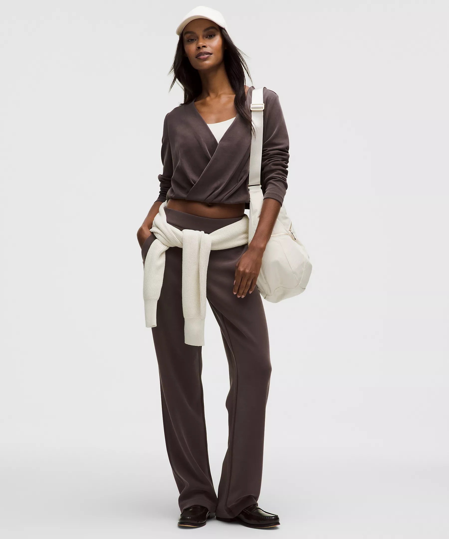 Lightweight Softstreme Wrap-Front Top | Lululemon (US)