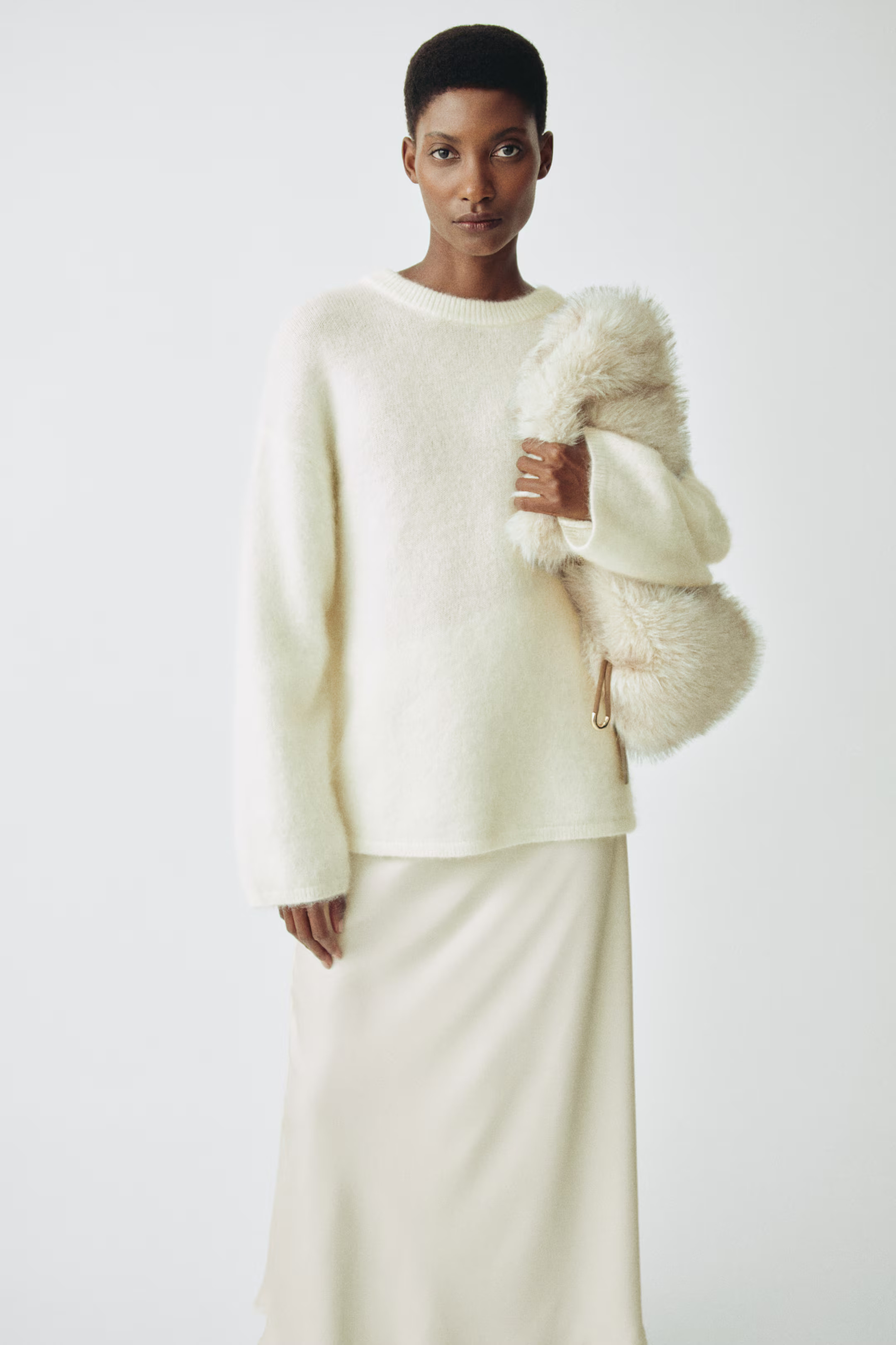 MAMA Mohair-blend jumper | H&M (UK, MY, IN, SG, PH, TW, HK)