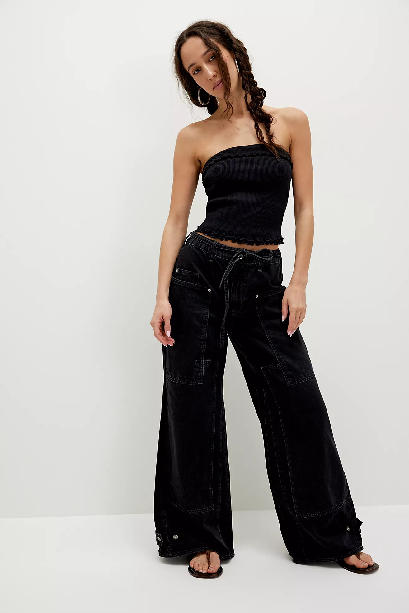 CRVY Outlaw Wide-Leg Jeans | Free People (Global - UK&FR Excluded)