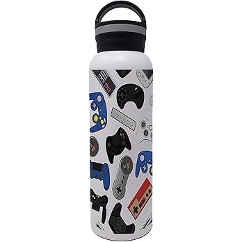 25 oz. Kids Water Bottle -Vacuum Insulated Stainless Steel Water Bottles - Double Wall, Leakproof... | Amazon (US)