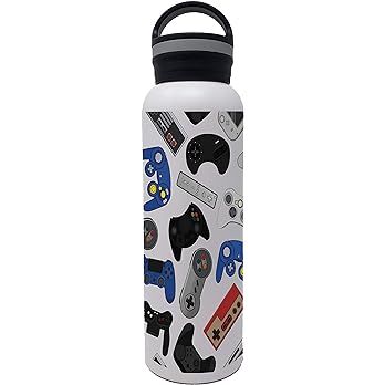 25 oz. Kids Water Bottle -Vacuum Insulated Stainless Steel Water Bottles - Double Wall, Leakproof... | Amazon (US)