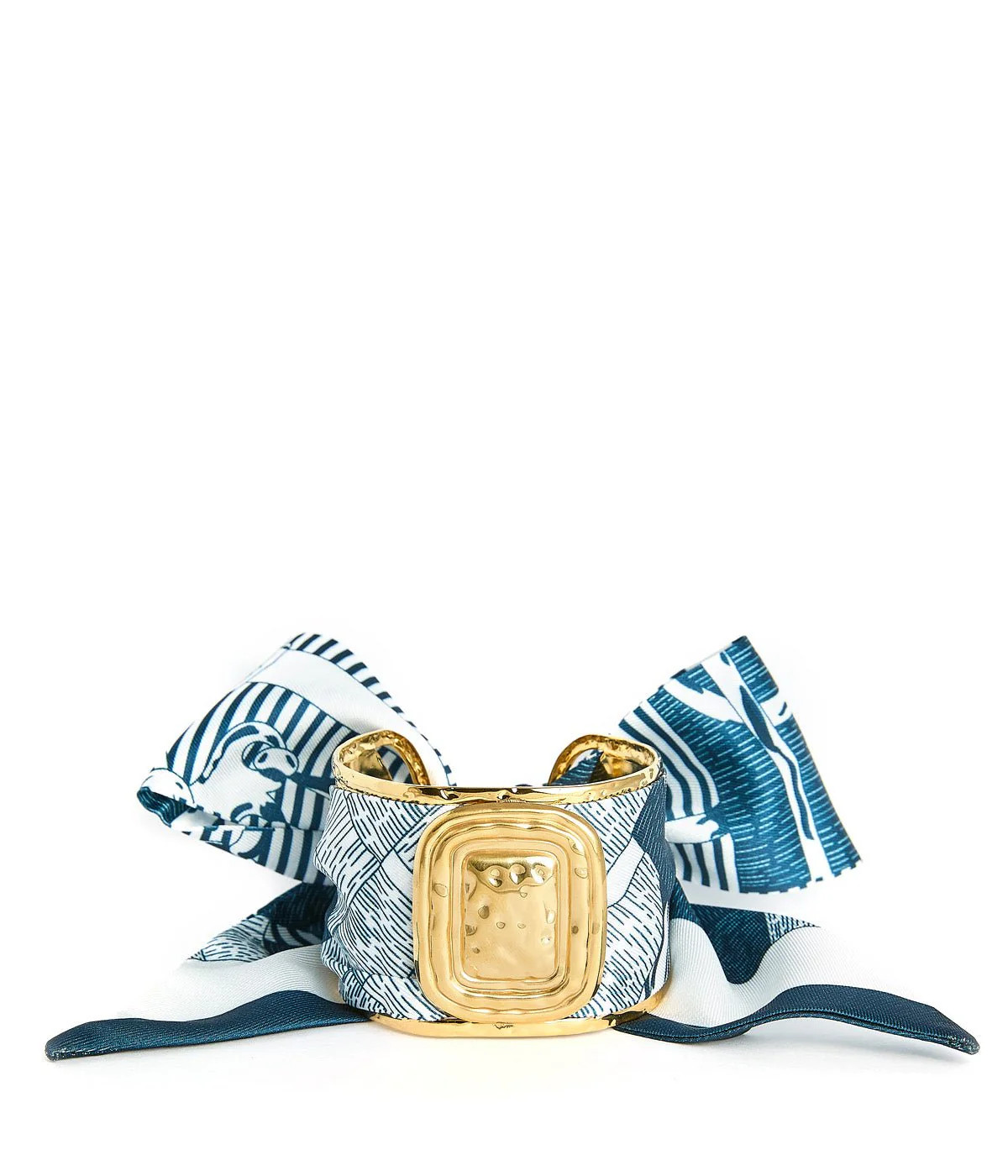Wide Gold Scarf Cuff - Evie | Lisi Lerch Inc