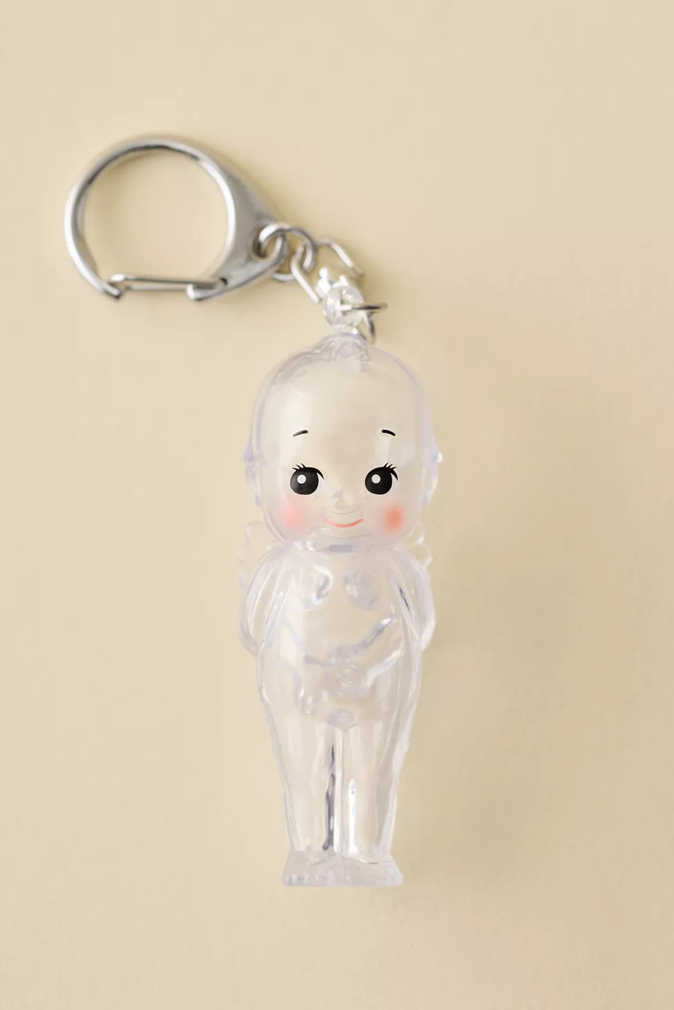 Smoko Kewpie®️ Clear Figural Keychain | Urban Outfitters (US and RoW)