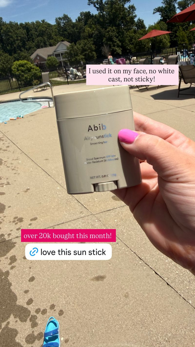 I used it on my face, no white cast, not sticky!!! over 20k bought this month!  

 #LTKmorningroutine #LTKSeasonal #LTKBeauty