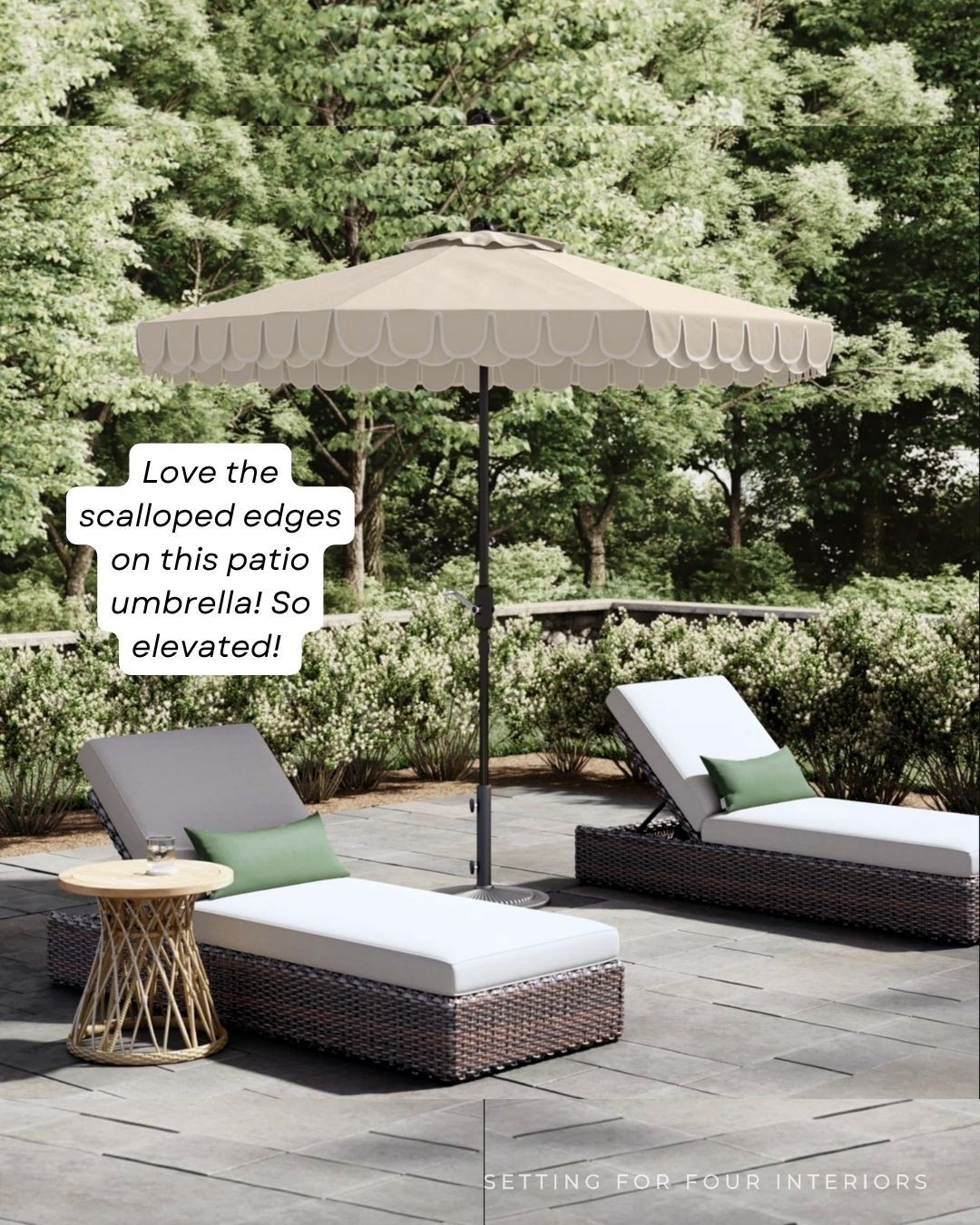 Affordable designer finds for the patio and poolside! 
Sale, patio, outdoor rug, backyard, outdoor , swivel chairs, patio umbrella, patio chairs, chaise lounge chairs, loungers, poolside, pool float, wall art, vase, moody, earthy, modern, neutral aesthetic, earthy, summer, scalloped 

#LTKmomlife #LTKHome #LTKSaleAlert