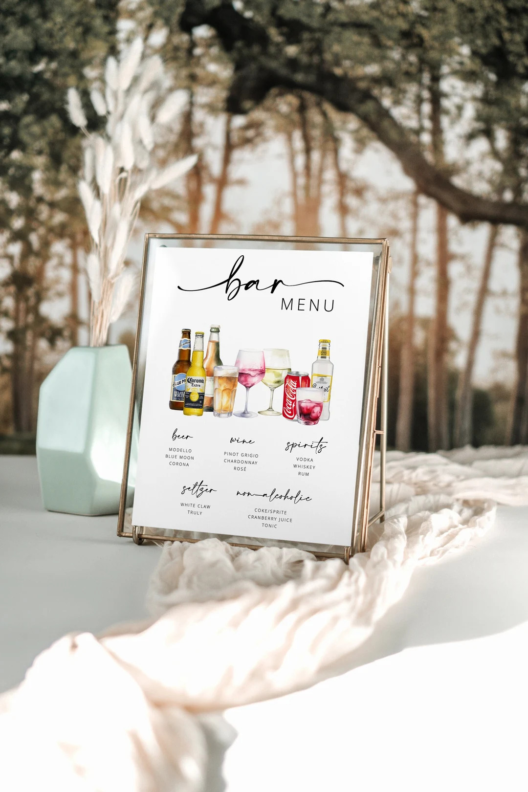 Bar Menu Template, Modern Editable Drink Menu, Printable Bar Menu, 3000+ Images, Bar Drinks Sign,... | Etsy (US)