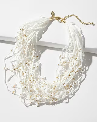 Raffia Multistrand Necklace | Chico's