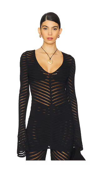 DEVON WINDSOR Cindy Tunic in Black. - size S | Revolve Clothing (Global)