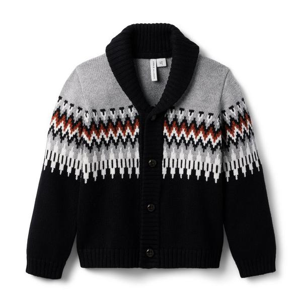 Fair Isle Cardigan | Janie and Jack