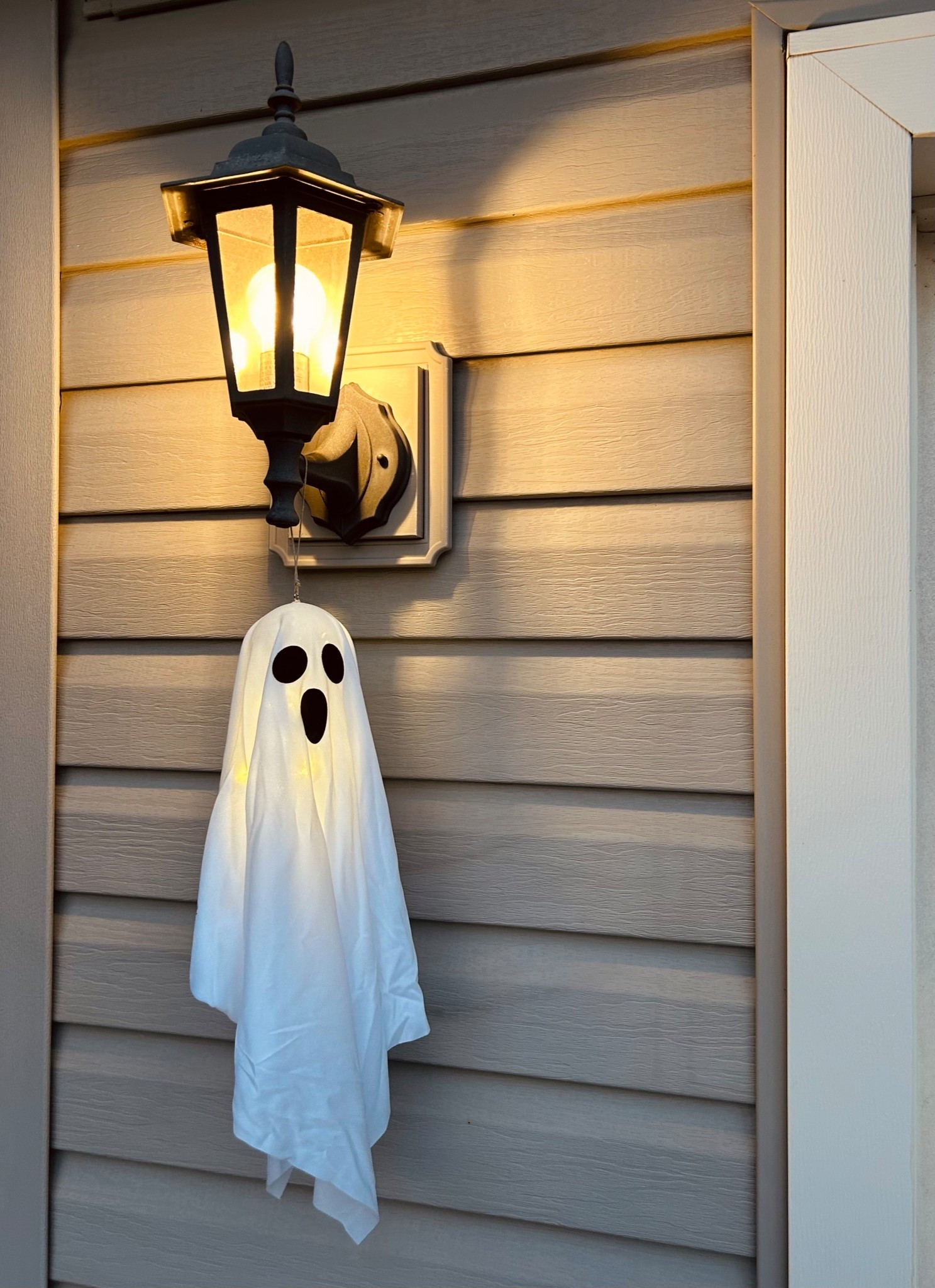 Hanging ghosts for outdoor porch and garage lights! $10 for a set of 2 👻

#LTKHome #LTKSeasonal #LTKFallSale