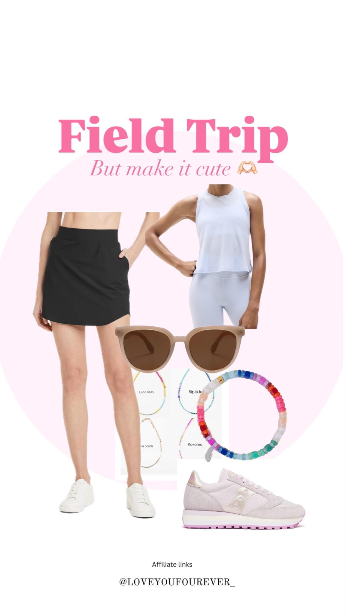 Field Trip chic. Target skort, Athleta top, but Old Navy is having some great sales on athletic wear so linked that too. Can’t forget the Erin McDermott pieces!

#LTKStyleTip #LTKFindsUnder50 #LTKActive