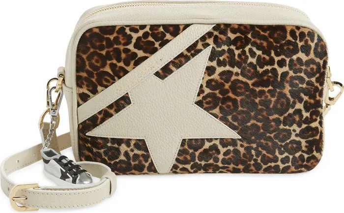 Star Metallic Leather Camera Bag | Nordstrom