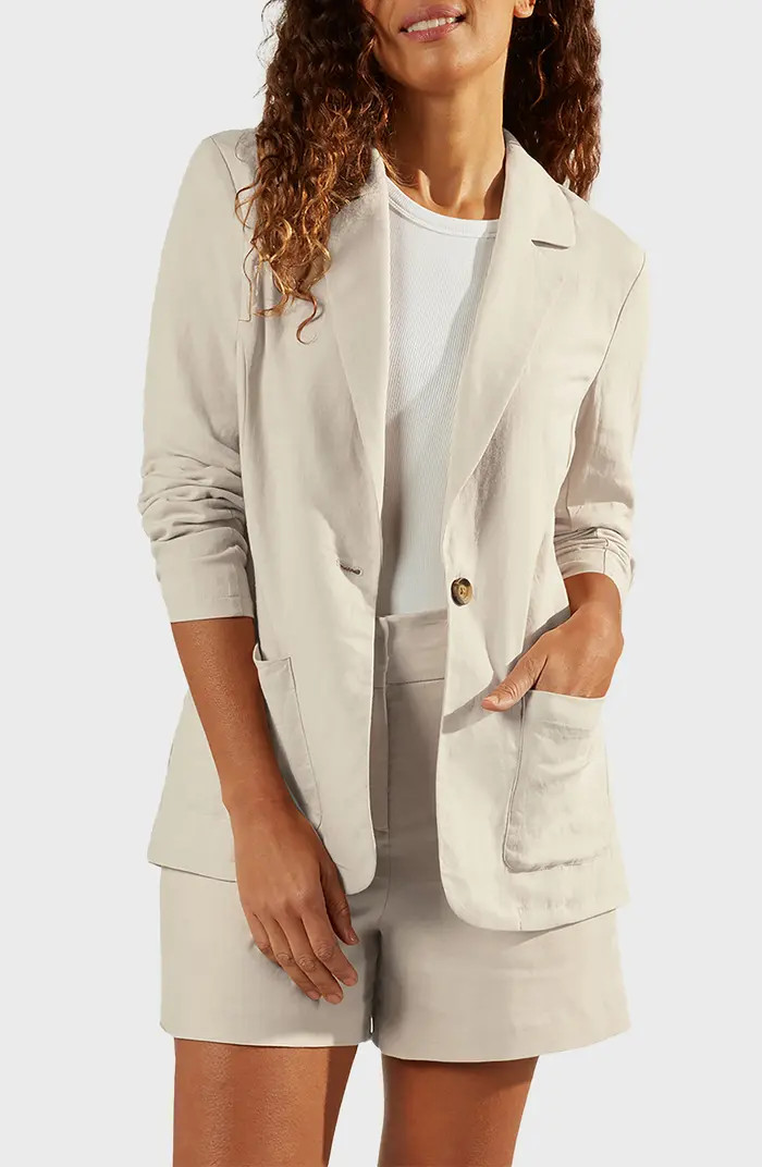 matty m. Bronson Linen Blend Blazer | Nordstromrack | Nordstrom Rack