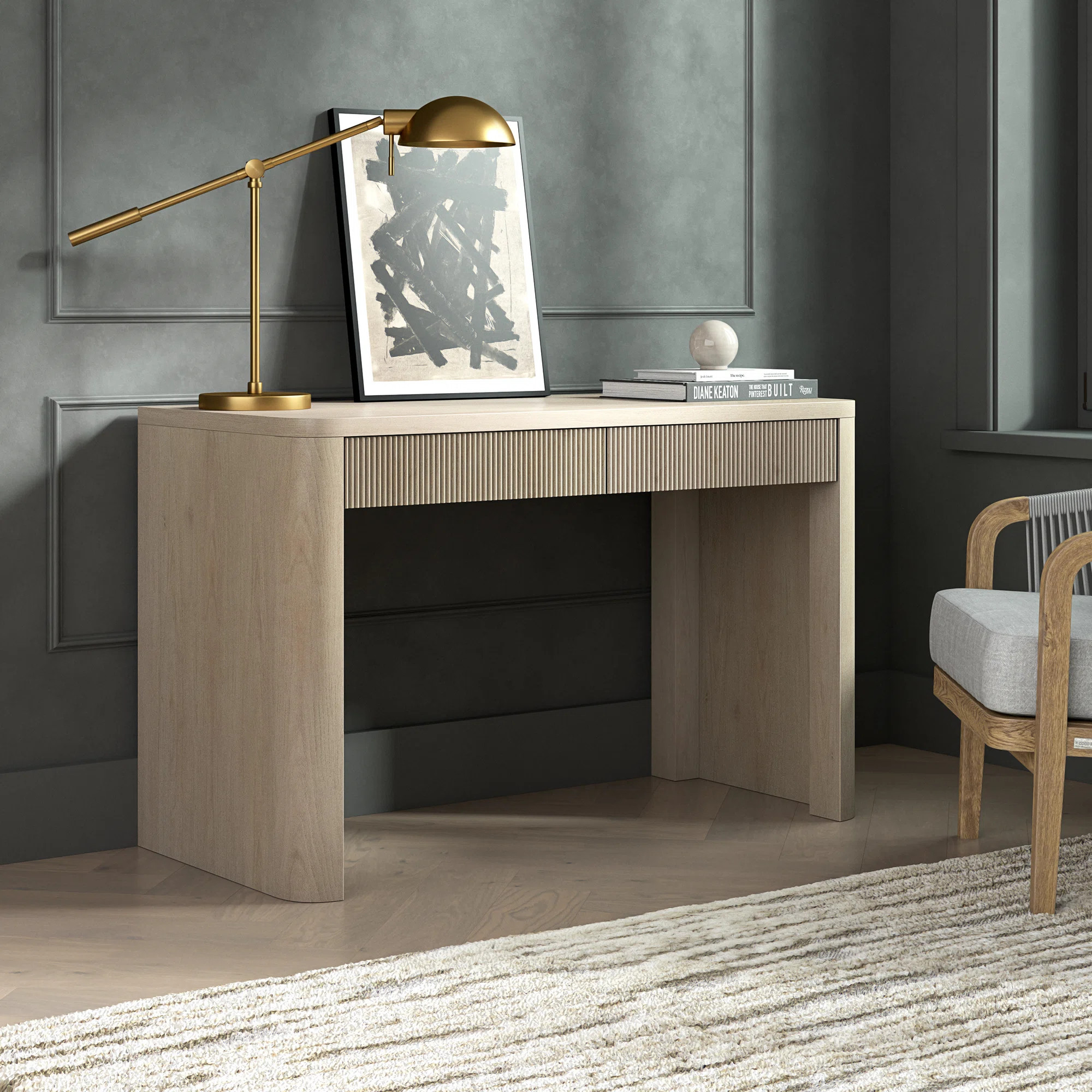 Latitude Run® Palmera 47.5" Wide Rectangular Desk | Wayfair | Wayfair North America