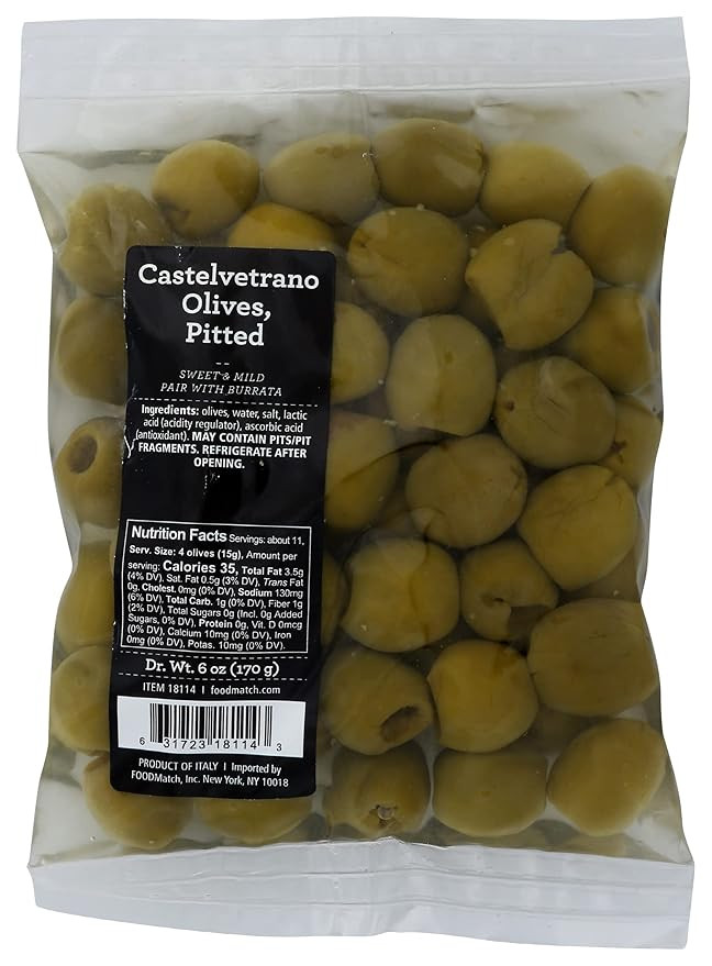Divina Pitted Castelvetrano Olives, 6 OZ | Amazon (US)