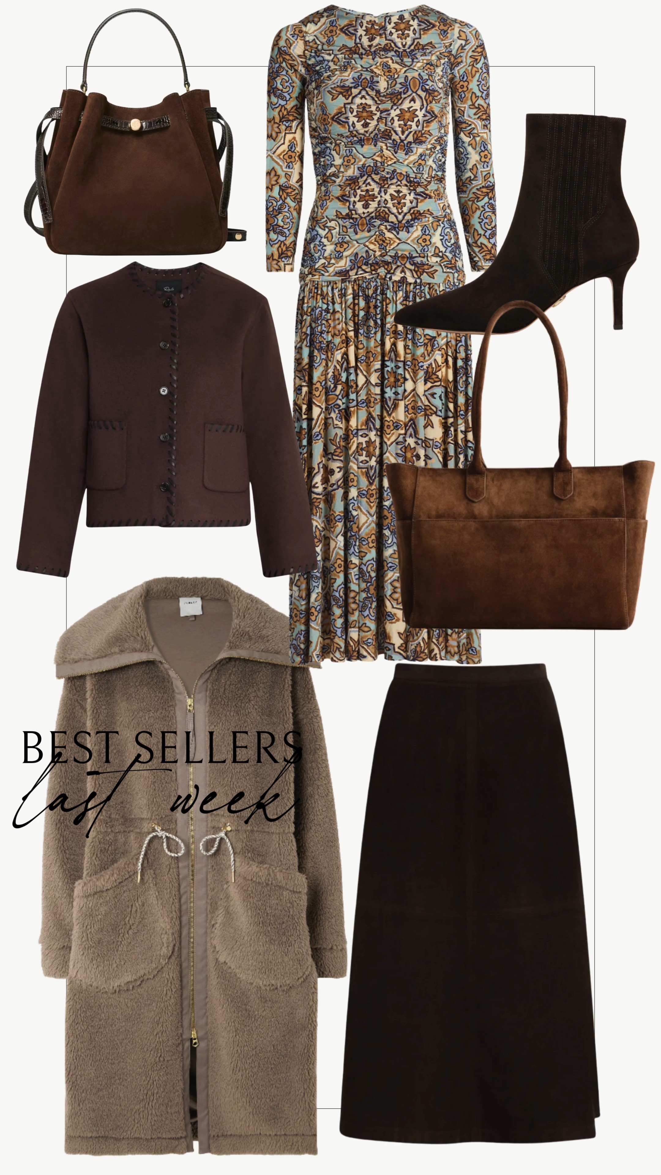 A chic bag under $400, the perfect Thanksgiving dress, a cozy sherpa for errands and holiday shopping, and more of your favorite pieces from last week 🫶🏻 

 #LTKHoliday #LTKSeasonal